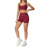 Wholesale Contrast Yoga Set