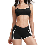 Wholesale Contrast Stitch Yoga Set