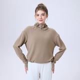 Wholesale Fleece Yoga Hoodie
