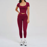 Wholesale Women S Seamless Running Activewear Set