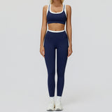 Wholesale Ribbed Yoga Bra With Pants Set