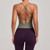 Wholesale Cross Back Yoga Tank Top