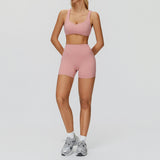 Wholesale Quick Dry Yoga Bra With Short Set