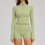 Wholesale Women's Ribbed Running Activewear Set