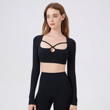 Wholesale Square Neck Yoga Top