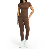 Wholesale Women's Breathable Seamless Activewear Set