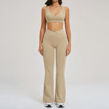 Wholesale Women S Ribbed Yoga Activewear Set