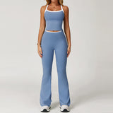 Wholesale Women's Sport Luxe Activewear Set - Wide Leg
