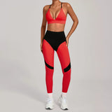 Wholesale Contrast Yoga Set