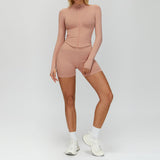 Wholesale Seamless Yoga Vest With Jacket Set