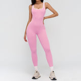 Wholesale Contrast Yoga Jumpsuit