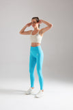 Solid Influence High Waist Yoga Leggings -  - Leggings