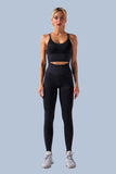 Yogadept High Waist Snake-Pattern Workout set