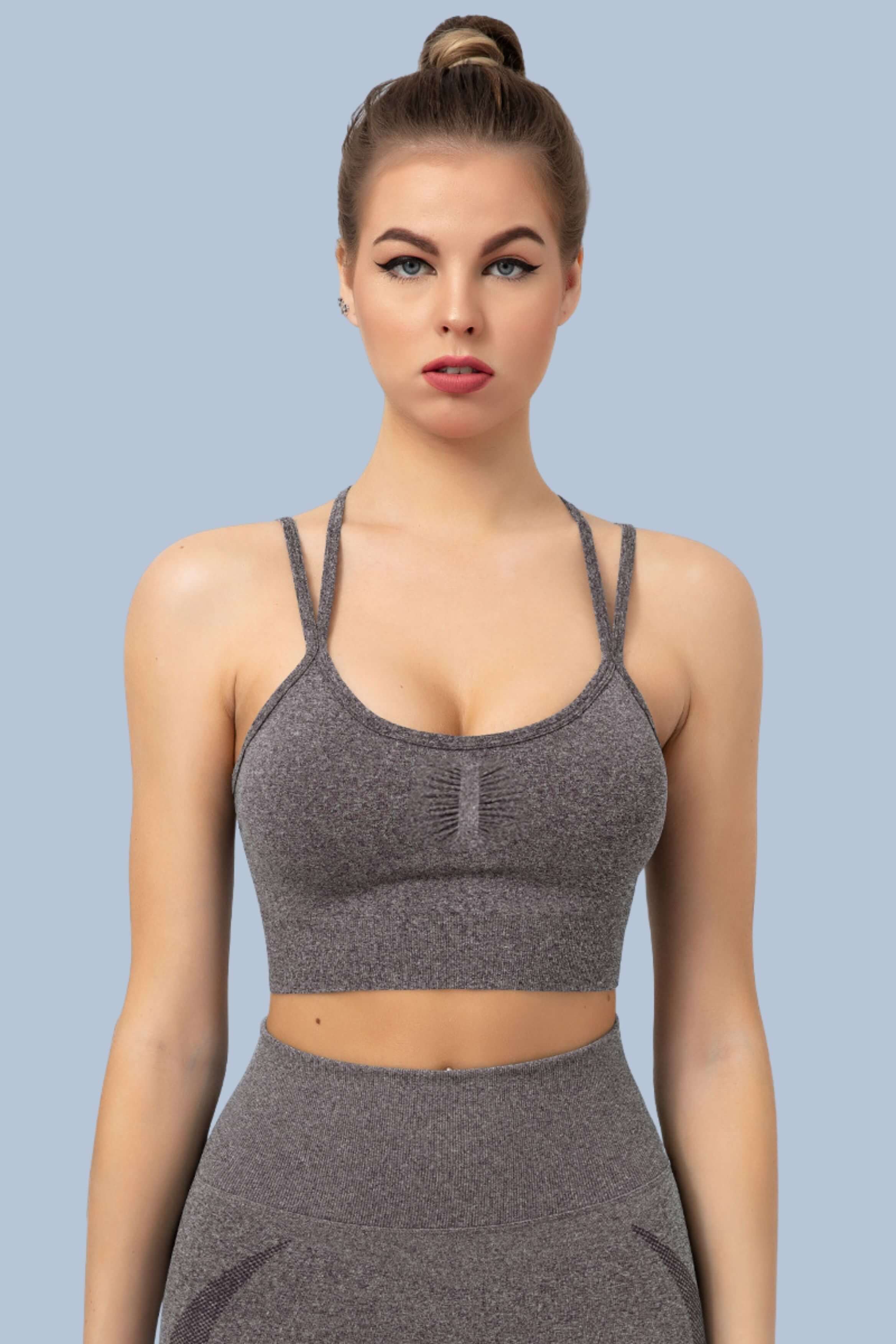 Superfit breathable Sexy Seamless Sports Bra