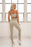 Women's Yoga Outfit Seamless Workout Set -  - Sets