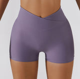 Wholesale Seamless Stretch Yoga Exercise Shorts