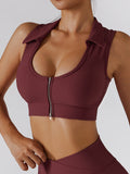 Wholesale Women's Front Zipper Cross Push-Up Bra