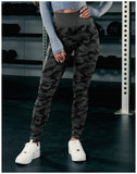 High Waist Camouflage Women leggings -  - Leggings