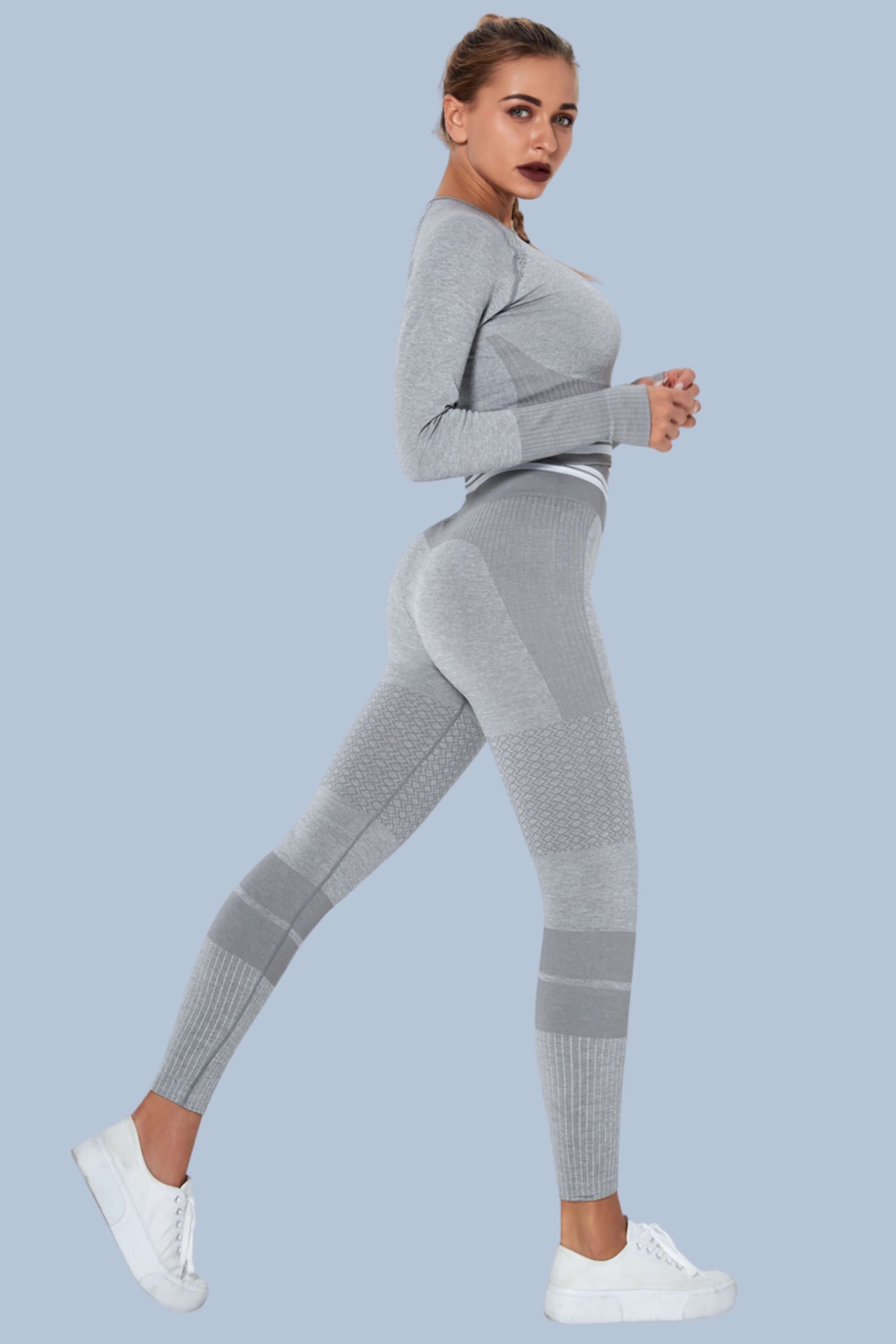 Tracksuit Women's Sport Suit Training Set Yoga Suits Workout Gym Clothes  Runnine Set Yoga Top And Pants ensemble Jogging Fe…