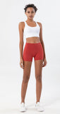 Fully Committed High Waist Yoga Shorts -  - Shorts