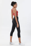 HIGH WAISTED NUDE 3/4 LEGGINGS -  - Leggings