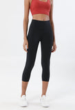 HIGH WAISTED NUDE 3/4 LEGGINGS -  - Leggings