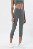 HIGH WAISTED NUDE 3/4 LEGGINGS -  - Leggings