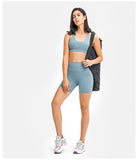 So Fearless High Waist Yoga Shorts -  - Shorts