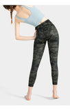 High Waisted Pattern Leggings -  - Leggings