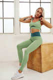 Tracksuit 2 Pieces Workout Sets with Bra&Leggings -  - Sets