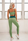 Women's Yoga Outfit Seamless Workout Set -  - Sets