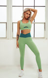 Tracksuit 2 Pieces Workout Sets with Bra&Leggings -  - Sets