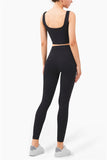 Slight Support Naked feeling U Neck Sports Bra -  - Bras