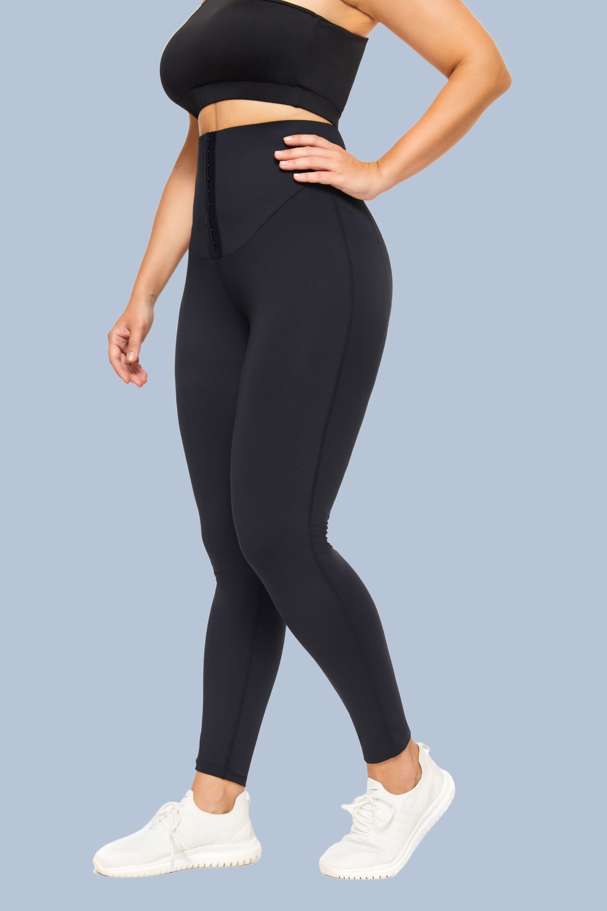 Shapermint High Waisted Black Leggings - Size Small