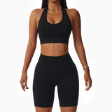 wholesale hip-lifting Shorts running sets
