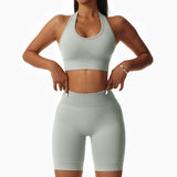 wholesale hip-lifting Shorts running sets