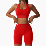 wholesale hip-lifting Shorts running sets