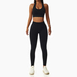 wholesale hip-lifting long Shorts running sets