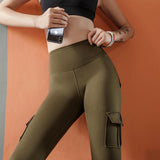 Majestic Wish High Waist Yoga Leggings -  - Leggings