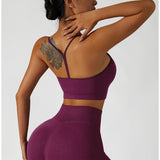 Wholesale Seamless Ladies Yoga Crop Top
