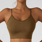 Wholesale Seamless Ladies Yoga Crop Top