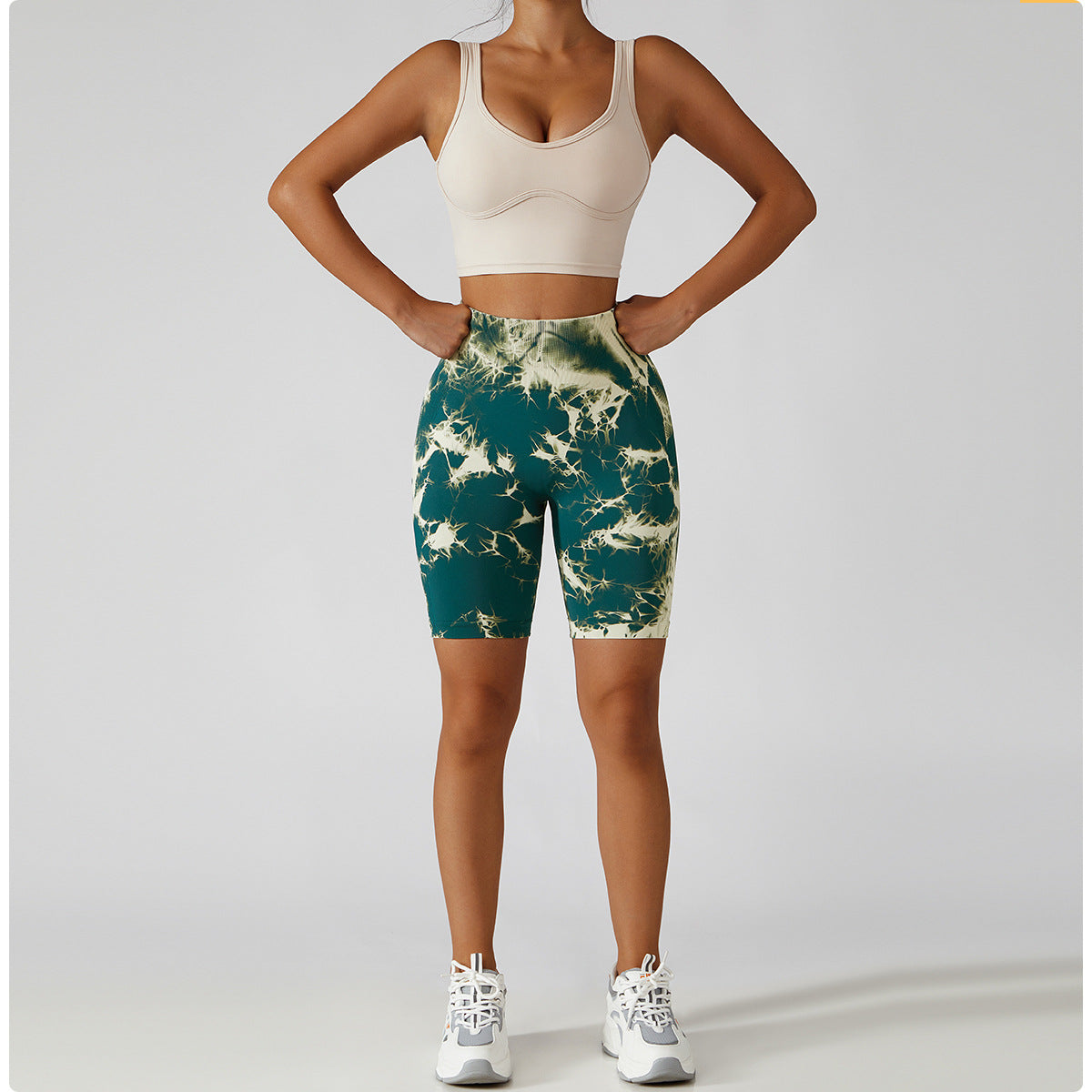 Wholesale Tie Dye Gym Shorts – YOGADEPT