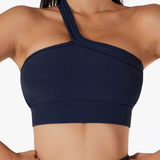 Wholesale Women's One Shoulder Sports Bra