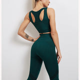 Seamless Push Up Yoga Set 2 Piece