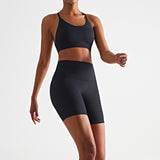Seamless Solid Color Yoga Set