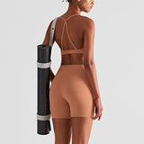 Seamless Solid Color Yoga Set