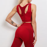 Seamless Push Up Yoga Set 2 Piece