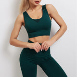 Seamless Push Up Yoga Set 2 Piece