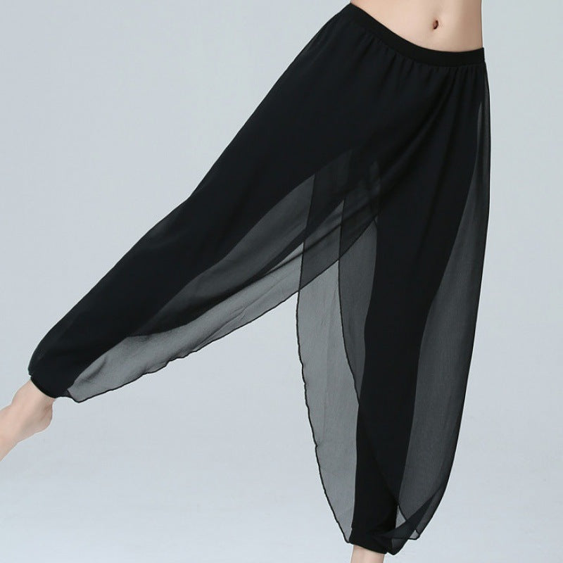 Women's Spandex Modal Mesh Yoga Pants -  - Leggings