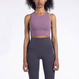 Cross Back Yoga Bra Sports Top Sexy V Collar